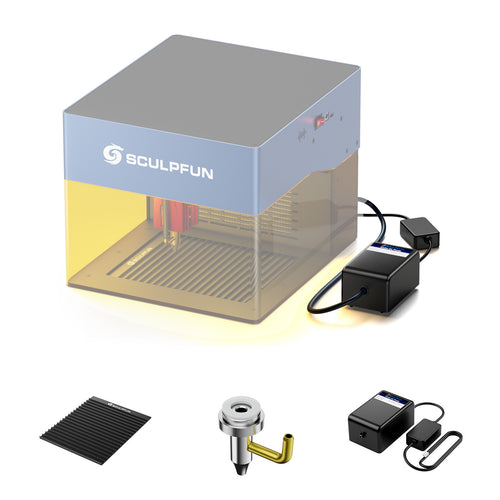 レーザー彫刻機 SCULPFUN iCube ProMax 10W エアアシスト（Sculpfun 