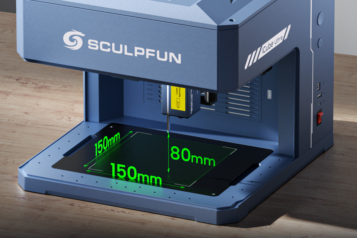 Sculpfun iCube Ultra: Flagship Portable Dual Laser Module Switching En