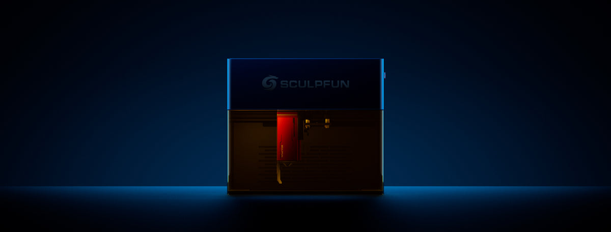 Sculpfun iCube series portable laser engraver 3W, 5W and 10W options