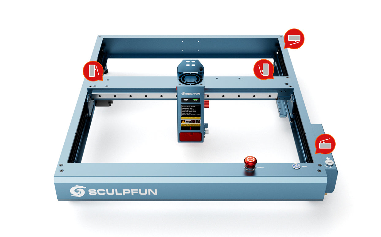 Sculpfun IR20 20W Fiber Laser Module Kit