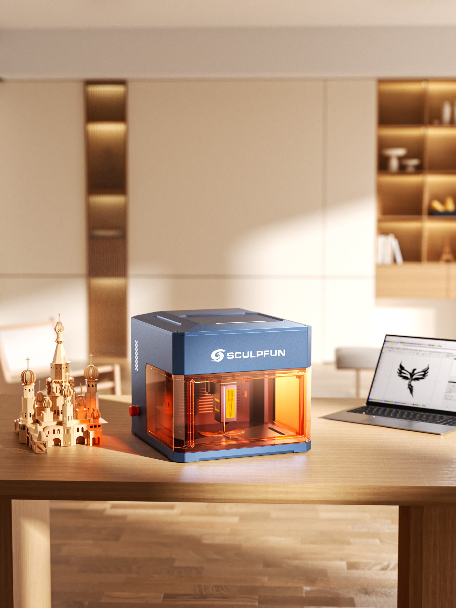 Sculpfun iCube Ultra: Flagship Portable Dual Laser Module