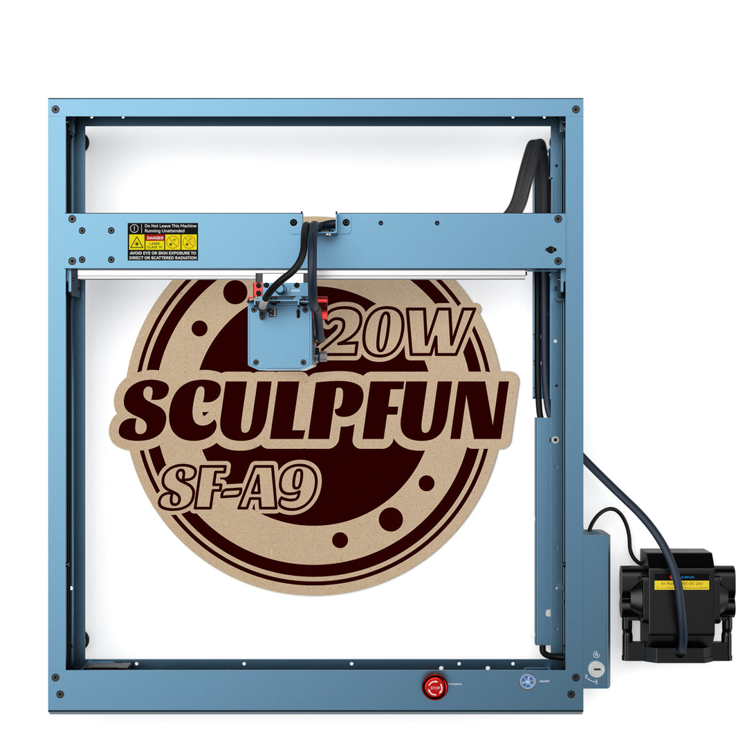 SCULPFUN SF-A9 20W Laser Engraver And Cutting Machine – Sculpfun