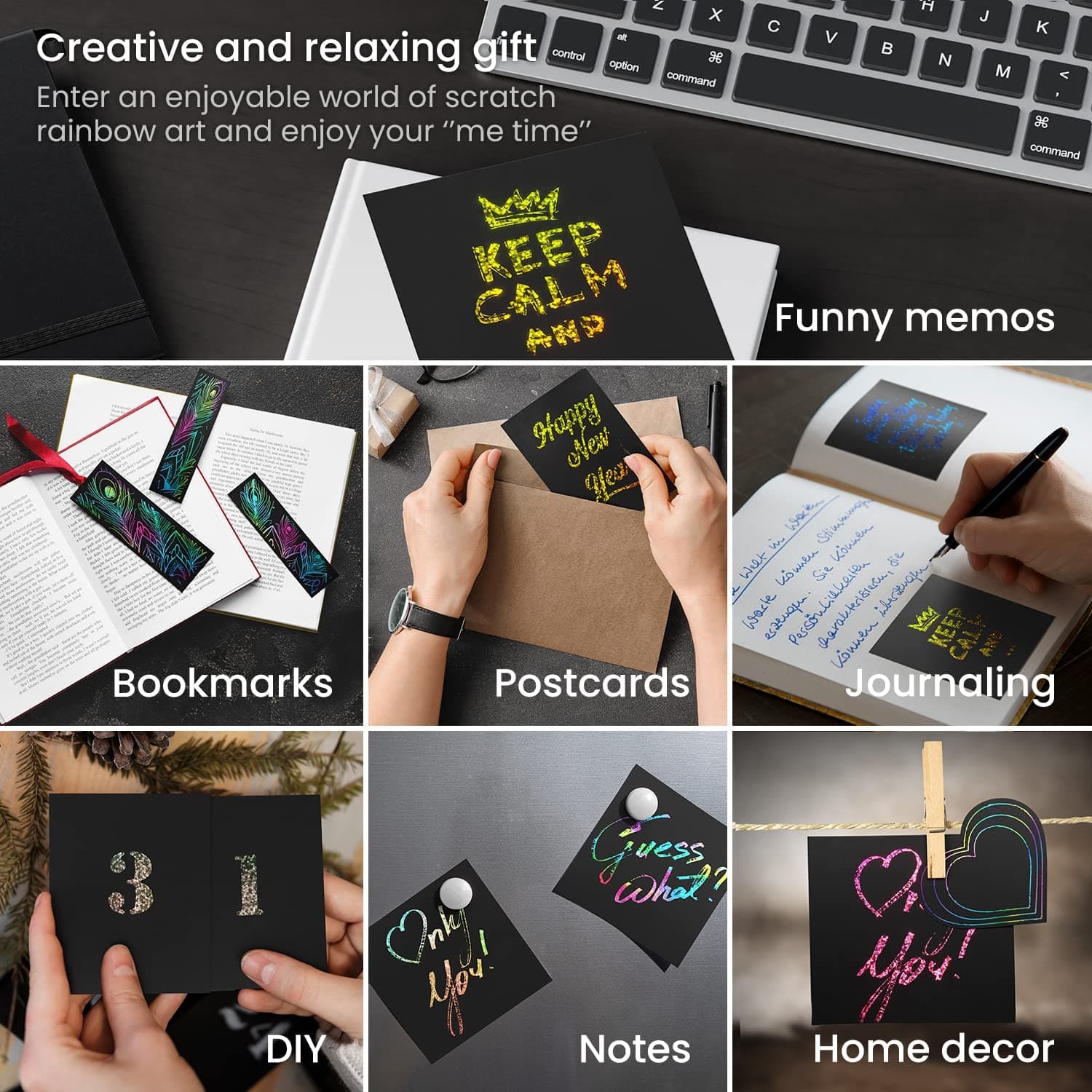 50 Pcs A4 Size Magic Scratch Paper Set โ Sculpfun