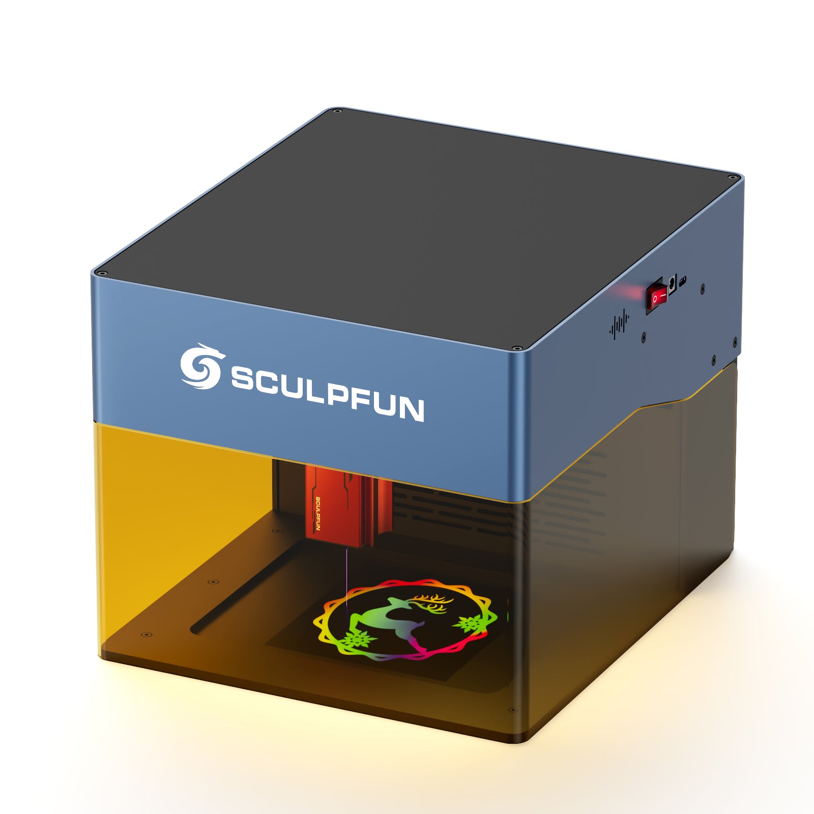 Sculpfun iCube Pro Max 10W Portable Laser Engraving Machine + LightBur