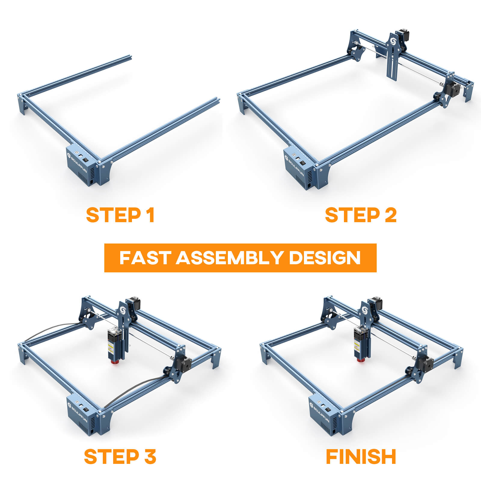 SCULPFUN S9 Laser Engraver 5.5 W | Shop Now！ – Sculpfun