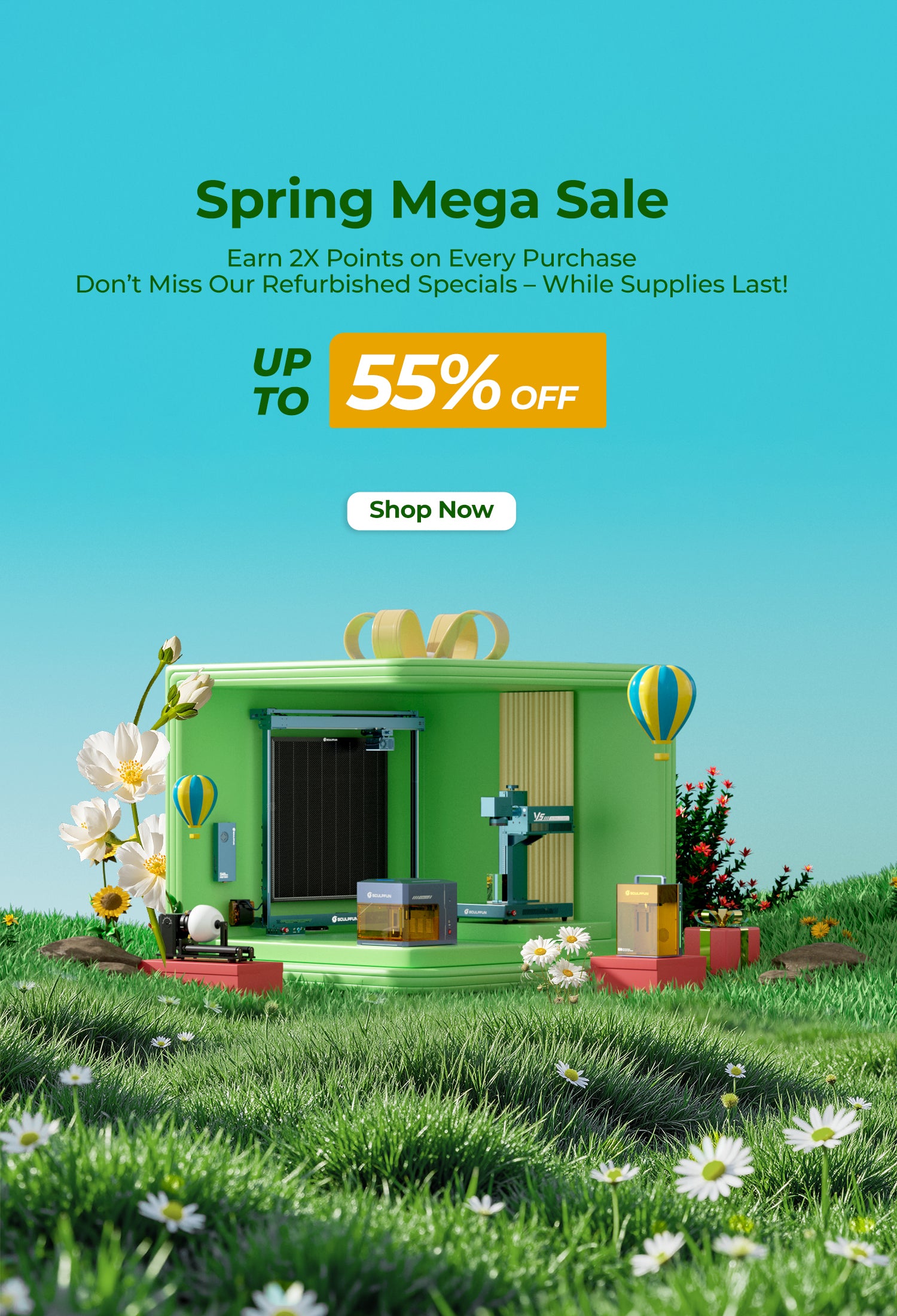 Spring Sale – Sculpfun